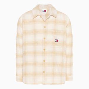 Overshirt_Ruitmotief_Camel