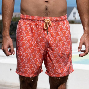 Swimshorts_Patroon_Koraal___Geel
