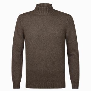 Turtleneck_Trui_Donkerbruin